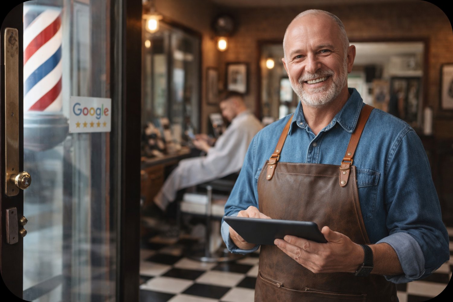 AI search visibility consultant working with a local business